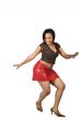 African girl dancing