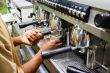 Brewing coffee