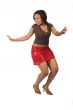 African girl dancing
