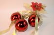 christmass balls & ribbon