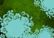 floral style backgrounds frame
