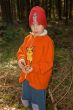 boy and mushrooms