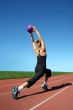 Exercising woman