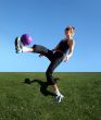 Exercising with the ball