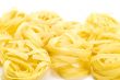 Italian pasta on white