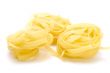 spaghetti on white