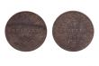 Two ancient German coins of different face value