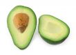 avocado cut in half