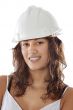 girl with helmet