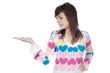 Girl holding nothing