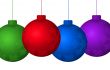Colorful Christmas Ornaments