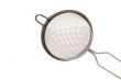 metal colander close up