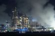 Oil factory steaming