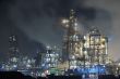 Big oil refinery