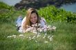 Lying in the field
