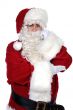 Santa Claus thoughtful