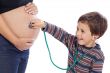 Boy with stethoscope