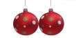 Two Christmas Tree Balls