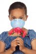 Girl with mask