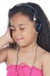 Girl with headphones