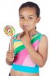 girl with lollipop