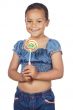 Girl with lollipop