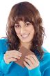 Girl with chocolate