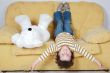 Boy and teddy bear
