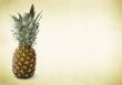 pineapple against old-fashioned background