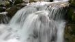crystal clear river cascade