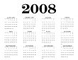 2008 Calendar