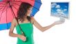 Girl with umbrella