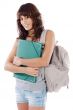 attractive girl student