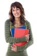 attractive girl student