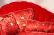 pillows with an ornament