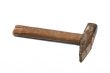 Old and rusty hammer