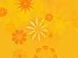 Abstract flower pattern