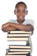 child studying