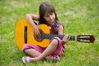 Girl with a guitar