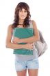 attractive girl student