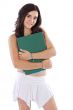 attractive girl student