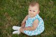 baby on the grass