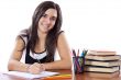 attractive girl student
