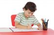 student drawing