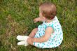 baby on the grass
