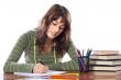 attractive girl student