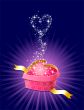  gift with love and magic / vector