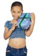 girl giving a gift