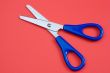 scissors a over white background