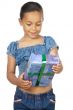 girl giving a gift